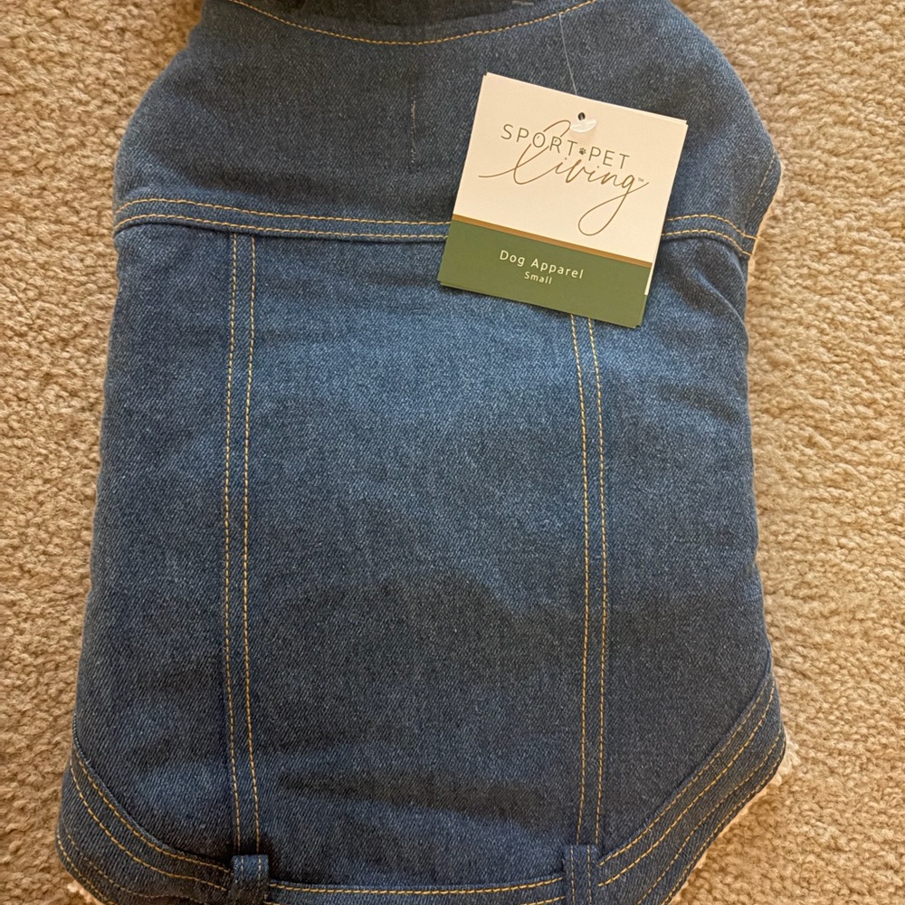 SportPet Living Denim Dog Jacket